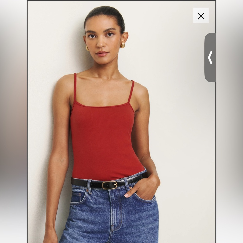 Reformation Avi Tank Sundried Tomato